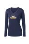 Women's Long Sleeve V-Neck Tech Tee