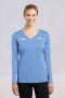 Sport-Tek® Ladies Long Sleeve PosiCharge Competitor V-Neck Tee